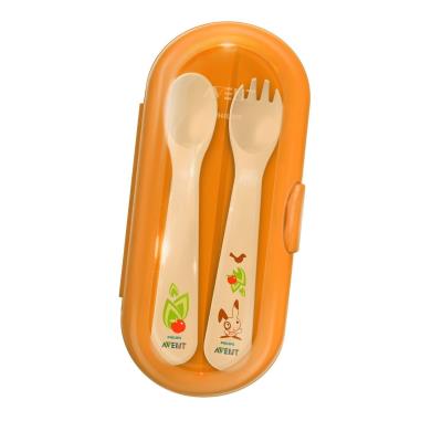 AVENT - Set De Couverts De Voyage 2 Eme Age / 12 Mois + 2011