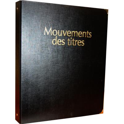 Registre - Mouvements de Titres