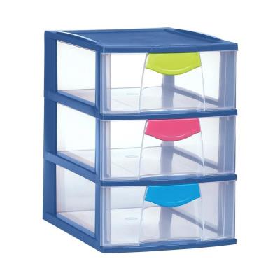 Allibert tour de rangement 3 tiroirs scoop 3x8 l