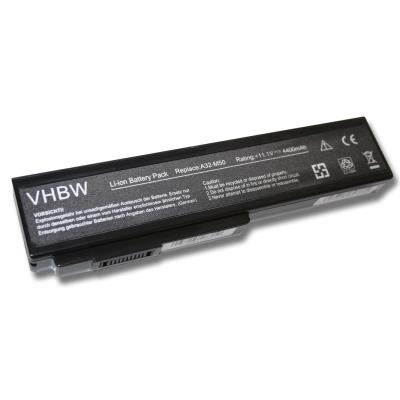 Batterie LI-ION 4400mAh 11.1V, noir, pour ASUS N61, N61J, N61Ja, N61Jq etc. Remplace A32-N61, A32-X64