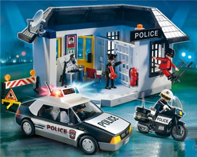 Playmobil - 5013 - Set Complet De Police Américaine