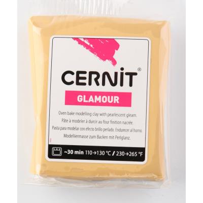 Pâte Cernit Glamour - 56 g - Or (050) - Cernit