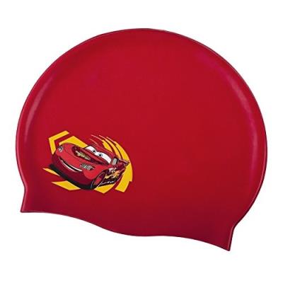 Vision one dy12_ca_cze_01 bonnet de natation pour enfant rouge motif cars taille m