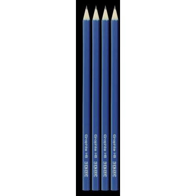 4 Crayons Graphite Hb, Bout Poli