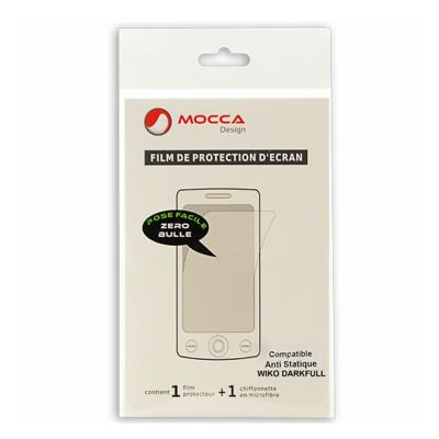 Mocca design fp-widarkfull-as film de protection décran antistatique pour wiko darkfull