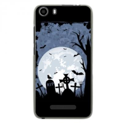 Coque souple pour Wiko Lenny 2 avec impression Motifs tombes