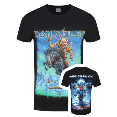 Iron Maiden T-Shirt Tour Trooper recto et verso Homme Noir - Taille M