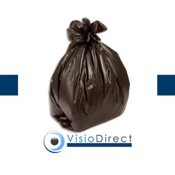 Sac poubelle éco 18 microns 100l - Noir - lot de 500 sacs - Sacs-Poubellefavorable  à acheter dans notre magasin