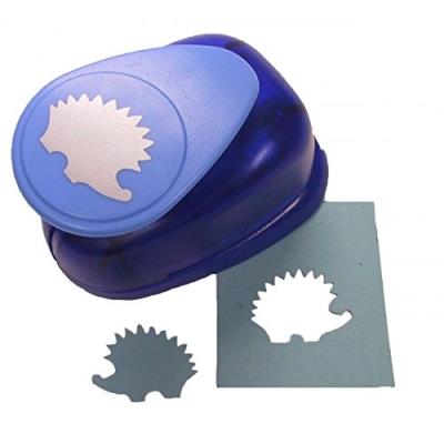Heyda motiv-locher igel, groá, farbe  blau 203687708