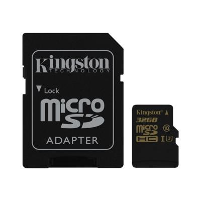 Kingston Gold - flashgeheugenkaart - 32 GB - microSDHC UHS-I