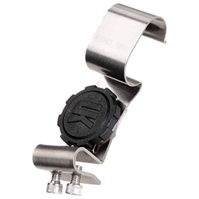 Uk lights 14818 support de lampe en acier inoxydable pour casques à bord horizontal