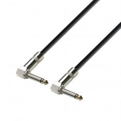 Adam Hall 3 Star Series Prise Jack Coudée Mono 6,3 Mm Vers Prise Jack Coudée Mono 6,3 Mm 0,15 M