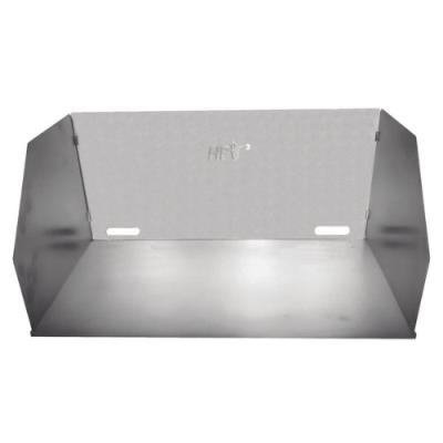 Hpv aluminium protection contre le vent pour réchaud à 3 feux 2012 accessoires barbecue