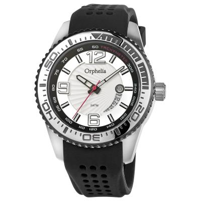 Montre Orphelia Blacksmith-153-6706-84 en Silicone Noir