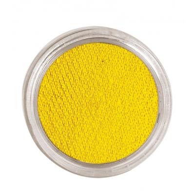 Maquillage à l'eau jaune