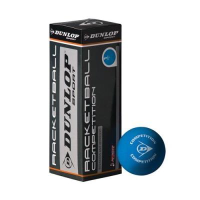 Dunlop Competition Balles De Racquetball Lot De 3