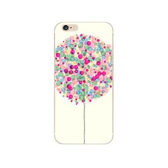 Coque Souple Imprimée Fleurs Pour IPhone 6 / 6S - Modèle Fantaisie - Neuf Sous Blister