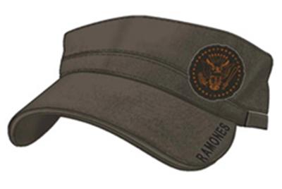 Ramones casquette cadet Olive Logo
