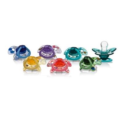 NÛBY - ID5718SOSN - SUCETTE TRITAN - GÉO SILICONE - ORTHODONTIQUE - 0 À 6 MOIS