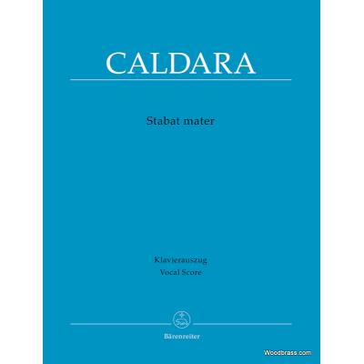 Partitions classique BARENREITER CALDARA A. - STABAT MATER - VOCAL SCORE Choeur et ensemble vocal
