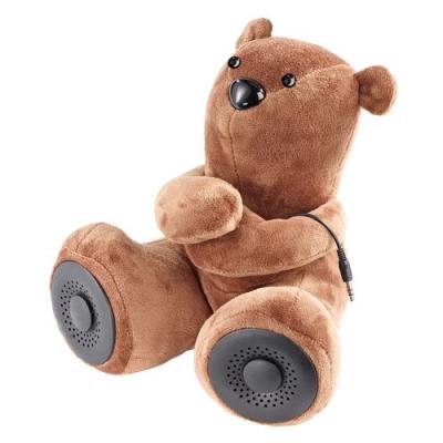 Ours en peluche enceinte Bluetooth avec kit mains libres