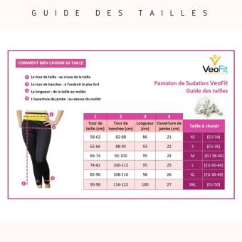 22 sur Pantalon de Sudation Innovant VeoFit Taille L