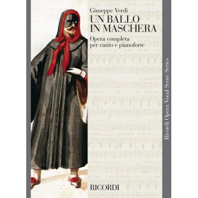 Partitions classique RICORDI VERDI G. - UN BALLO IN MASCHERA - CHANT ET PIANO Choeur et ensemble vocal