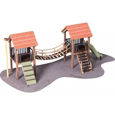 Terrain de jeux et d aventure Laser cut