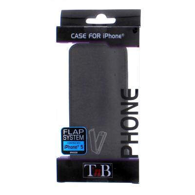 Etui à clapet iPhone 5 noir