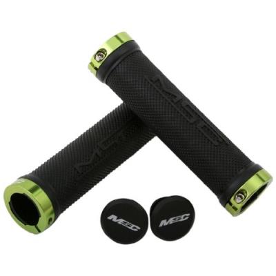 Msc bikes poignées de vélo avec rondelles vert 130 mm