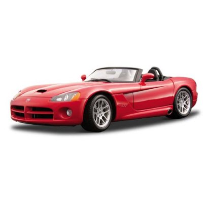 BBurago - Modèle réduit - Dodge Viper SRT/10 - Echelle 1/18 : Rouge