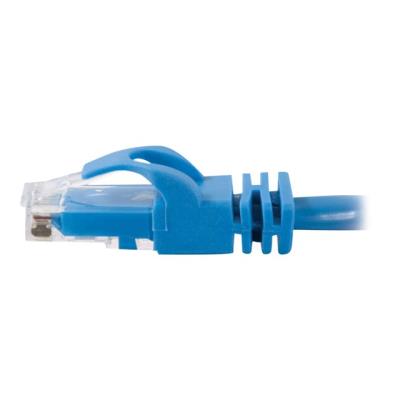 C2G Cat6 Booted Unshielded (UTP) Network Patch Cable - verbindingskabel - 30 cm - blauw