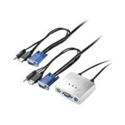 Secomp VALUE Star - KVM / audioschakelaar - 2 poorten - desktop