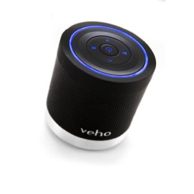 Veho VSS-009-360BT Enceinte portable Bluetooth pour iPhone/téléphone/Ordinateur portable Noir