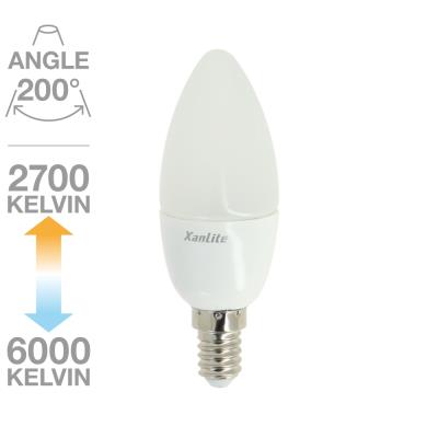 Ampoule Flamme CCT MEMO-K 200° E14 6W équivalent à 40W