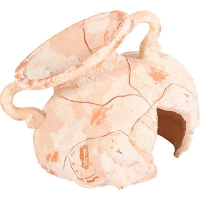 Meilleurs prix pour Col Amphore Sablee Elephant 13.5Cm