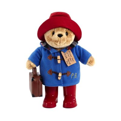 Peluche classique Paddington Bear avec bottes et valise
