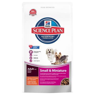 Hill's Science Plan - Croquettes au Poulet et Dinde pour Chien de Petite Race - 3Kg