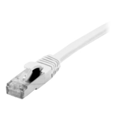 Cable rj45 ftp cat6a lsoh snagless blanc 5m