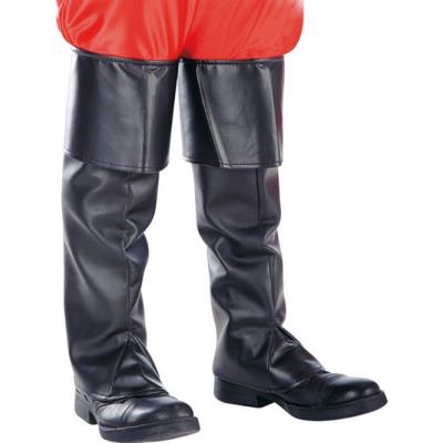 Sur-bottes noires adulte taille unique