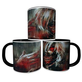 Mug Personnalisé MANGA TOKYO GHOUL - Tasse Céramique 325 Ml - Blanc - Réf 05 - Neuf