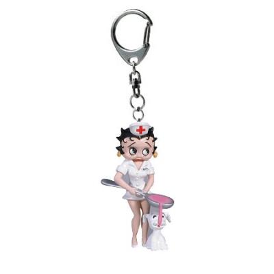 Plastoy - Porte-clés - Betty Boop : Infirmière
