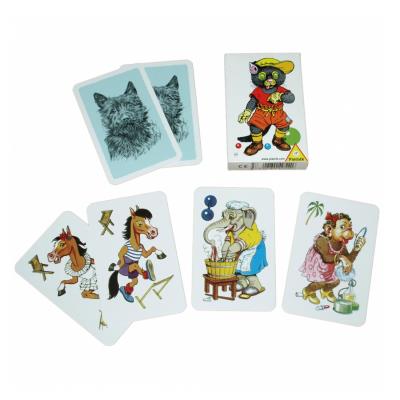 Jeu de cartes Mistigri : Rétro chat Piatnik - Jeux classiques