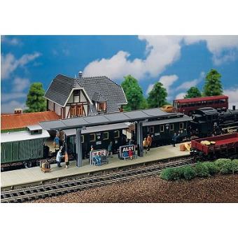 Accessoires De Gare Pour Modélisme Ferroviaire - Échelle HO 1/87 - Marque Noch - 3