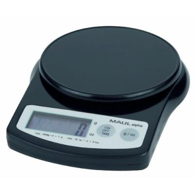 Maul 16420 pèse-lettre avec pile 2000 g noir 1642090