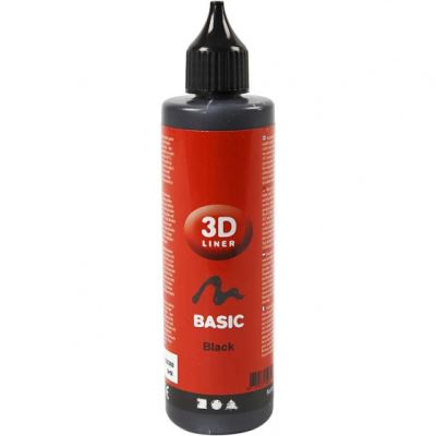 Creotime 3D liner 100 ml noir