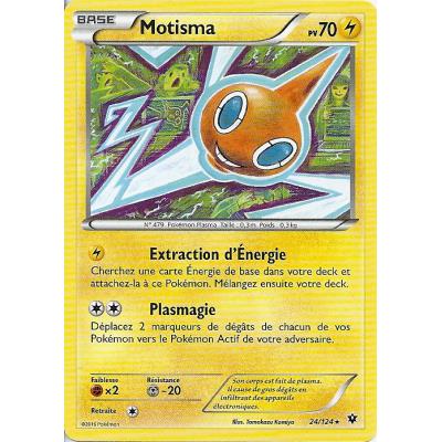 Acheter Carte Pokemon - XY10 - Impact des Destins - Motisma - PV 70 - 24/124 - Rare - VF État correct - 16,00 € Carte Pokemon - XY10 - Impact des Destins - Motisma - PV 70 - 24/124 - Rare - VF État correct - Asmodee reconditionné disponible sur Fnac