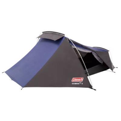 Coleman cobra tente 3 personnes bleu gris
