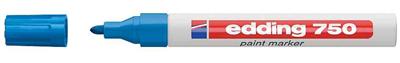 Edding - Marqueur Peinture Edding 750, Pointe Ogive, Bleu