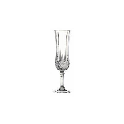 Flûte à champagne cristal 14 cl Longchamp Cristal d'Arques par 6 - 9295189 - Diamax - 14 cl